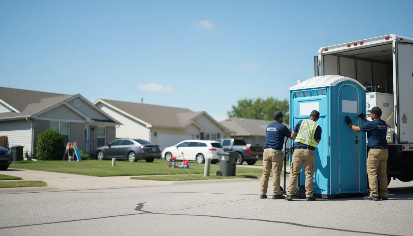 Standard Porta Potty Rentals in Normal, IL near me